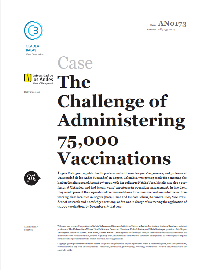 The Challenge of Administering 75,000 Vaccinations